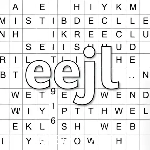 Unraveling the Mysteries of 'eejl' in Word Puzzles